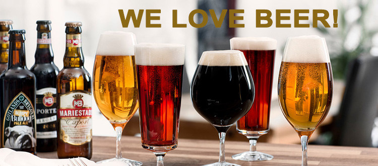 WE LOVE BEER!