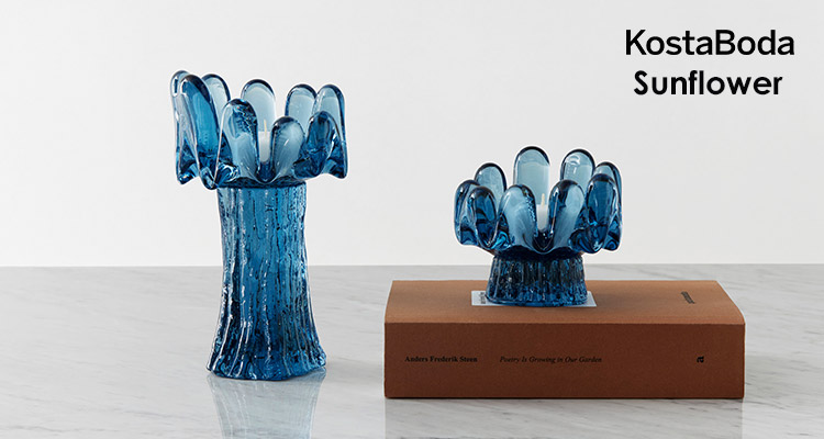 コスタ ヴボダ サンフラワーキャンドルホルダー