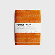カリン カーランダー 【TEXTILE No.10】スクエアタオル 50x50 zigzag オレンジ