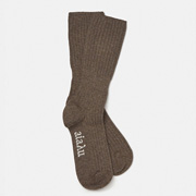 aiayu Cashmere Rib Socks@C@ uE