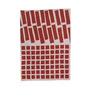 �N���b�p�� �E�[���@�V���O���u�����P�b�g�@St. Petri FLOOR �u���E�� 130�~180cm