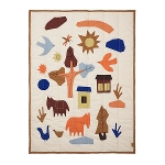 �t�@�[�����r���O Village Quilted �u�����P�b�g W80 x H100cm
